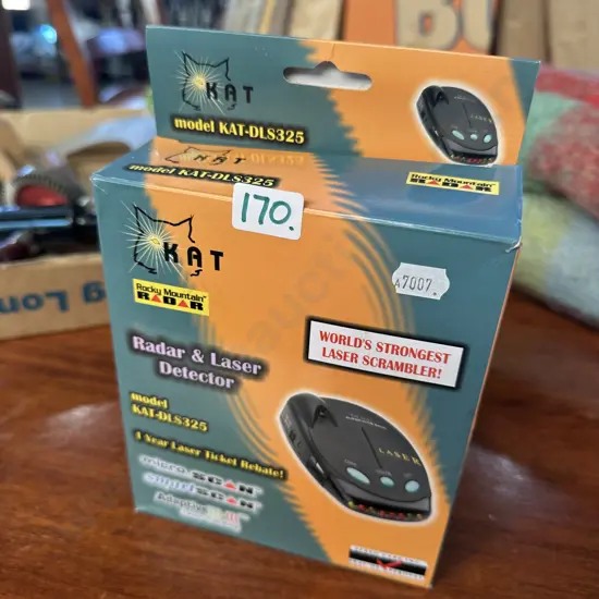 New radar & laser detector