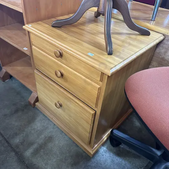 Solid Rimu office drawers