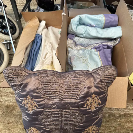 2 box bedding etc