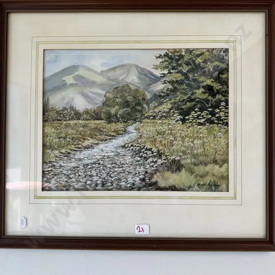 W/C painting by Margaret Henderson