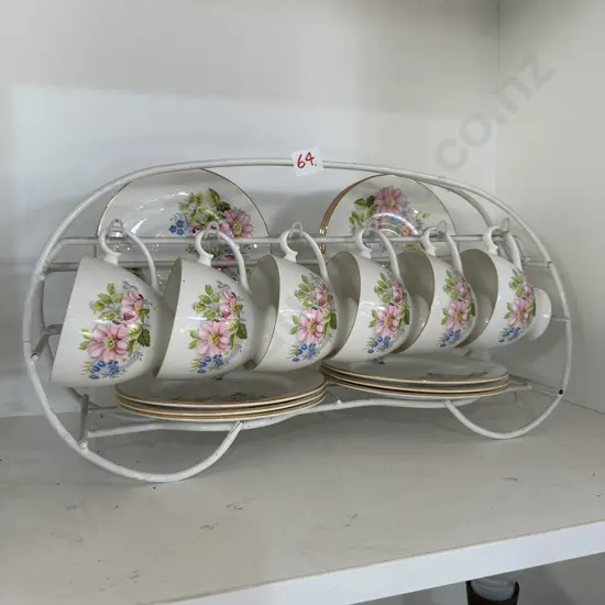 Tea service and stand