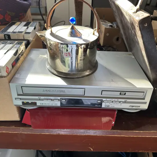 Kettle, VHS and new Hoover parts