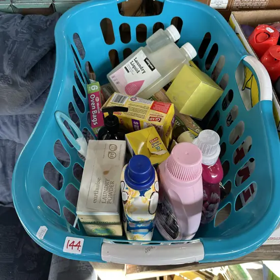 Laundry basket and product