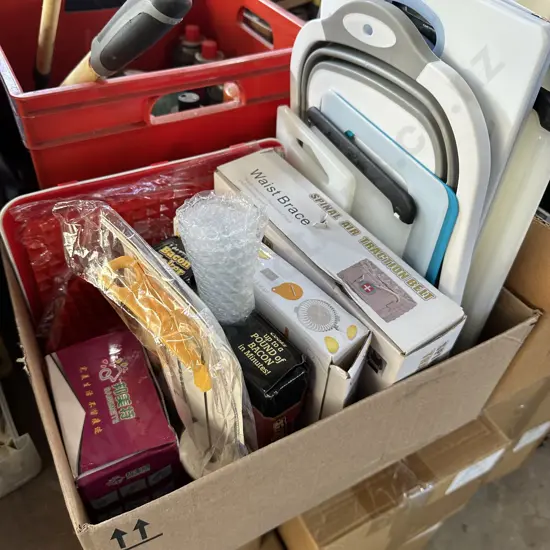 Chopping boards, waist brace etc