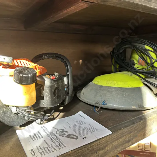 Petrol and electric hedge trimmers