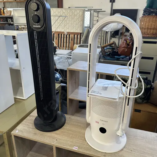 Fan with remote plus  heater