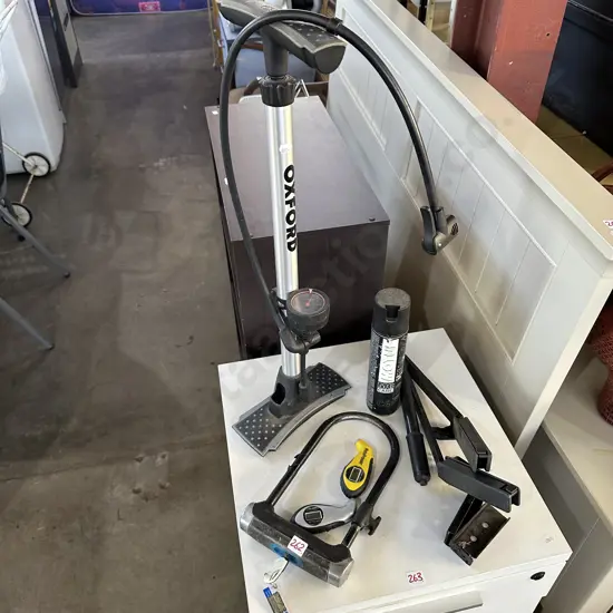 Bike pump etc