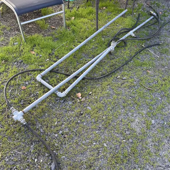 Garage air hose parts