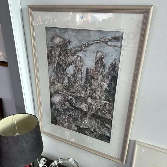 W Clode etching 1992