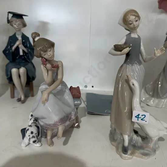 2 Lladro ladys