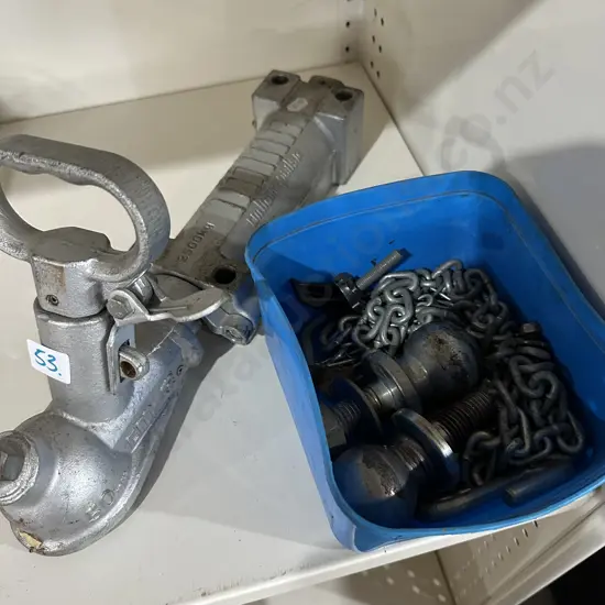 Trailer brake hitching and tow balls etc