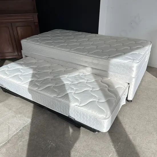 King single with roller bed - good condition