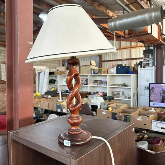 Barley twist lamp