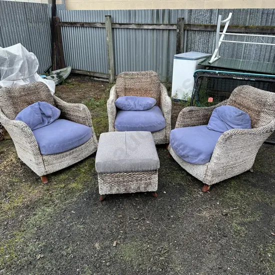 Patio suite - well used