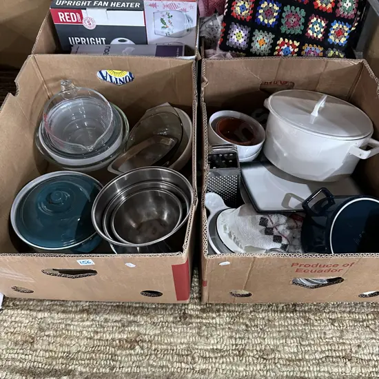 2 box kitchenware