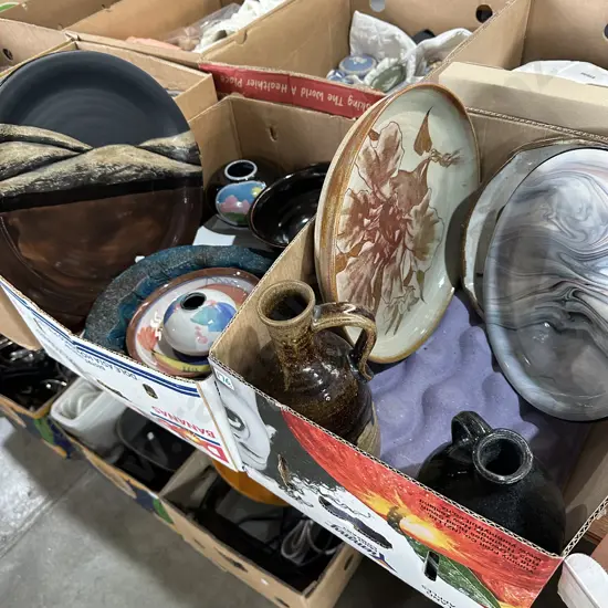 2 box pottery