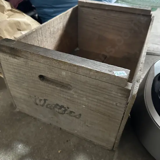 Watties box plus silver trays etc