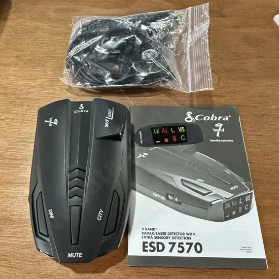 As new Cobra radar detector