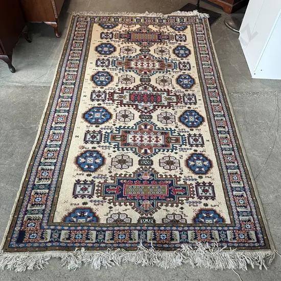 Persian rug with good age & condition 2400 x 1350mm
