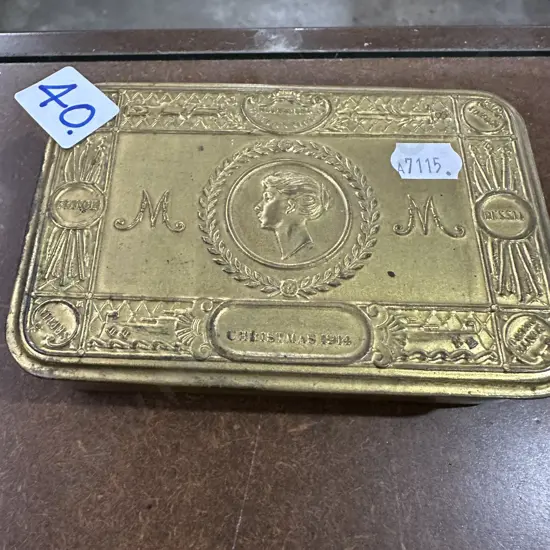 WW1 Xmas tin