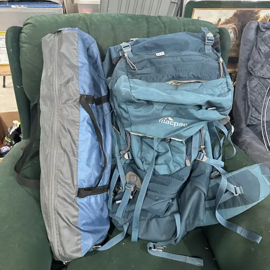 Macpac and tent