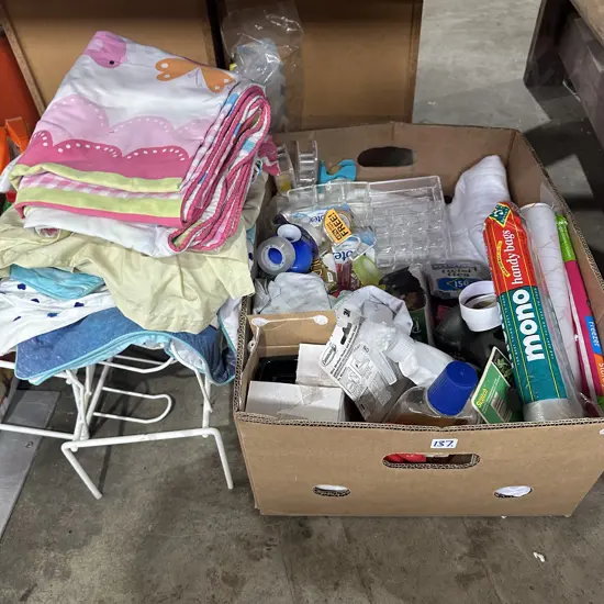 Cleaning products etc