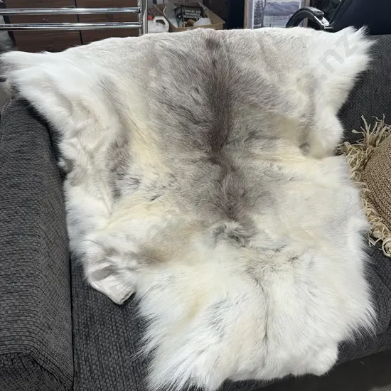 Raindeer hide rug