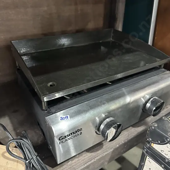 Gas BBQ hotplate