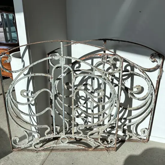 Pr of Egyptian gates 1085w x 1130h each panel