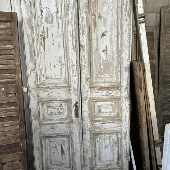 Pr panel doors 2400mmx550 (each door approx)