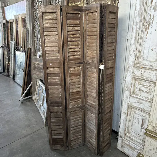 Indian louver screen