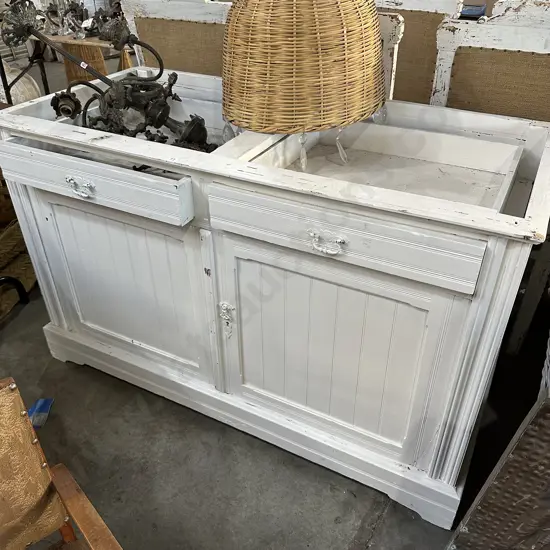 Cabinet (marble top not onsite yet but similar to lot 68)