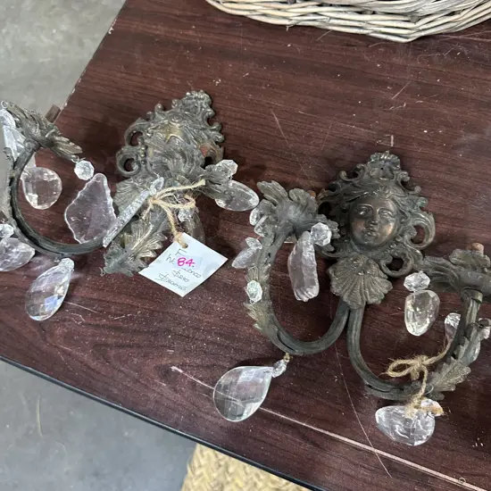 Pr Face wall sconces