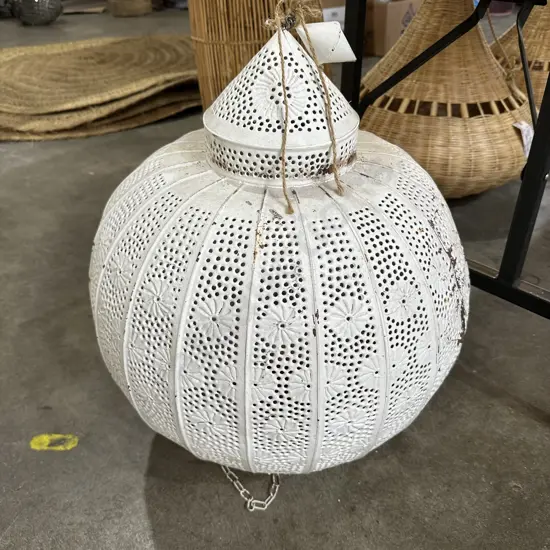 Metal Moroccan shade