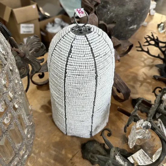 Beaded African light