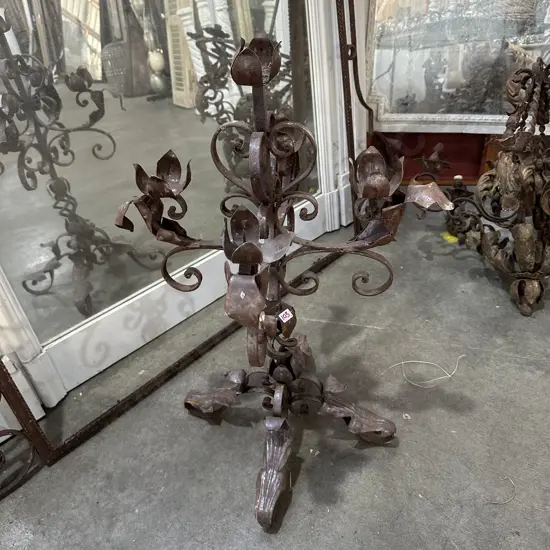 Metal candelabra