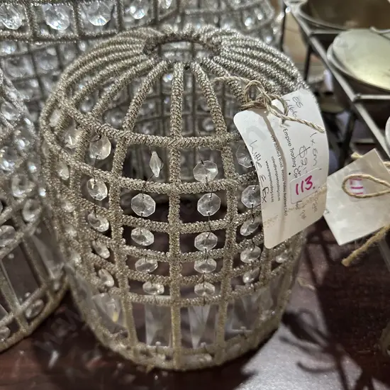 Small birdcage light