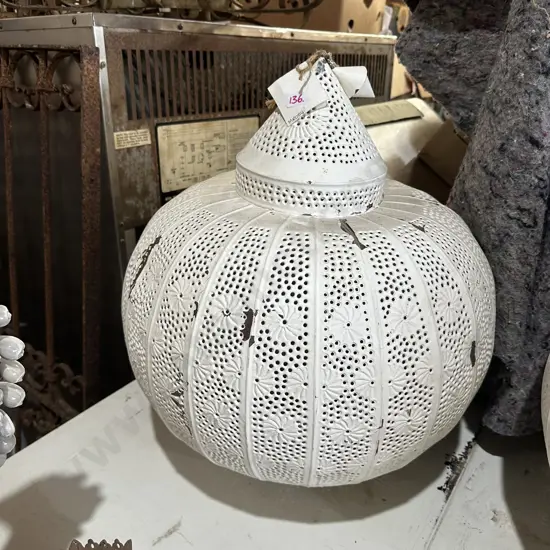 Moroccan metal light