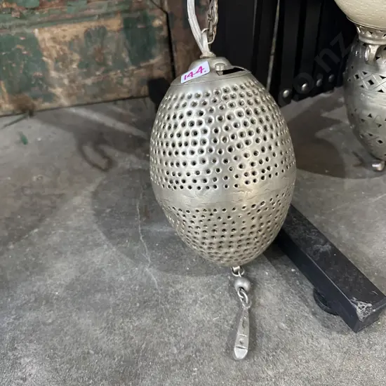 Moroccan egg light wired