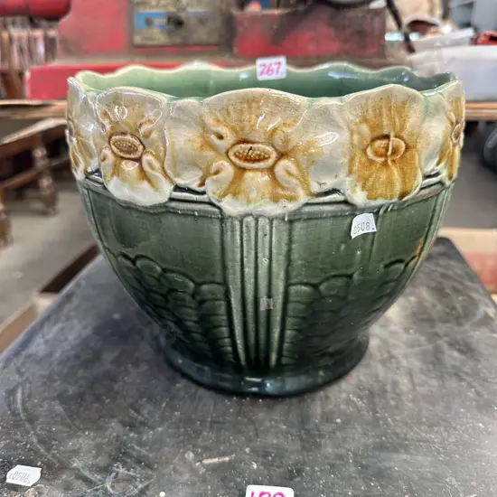 English Art Nouveau planter