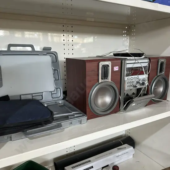 Stereo , knife and picnic set