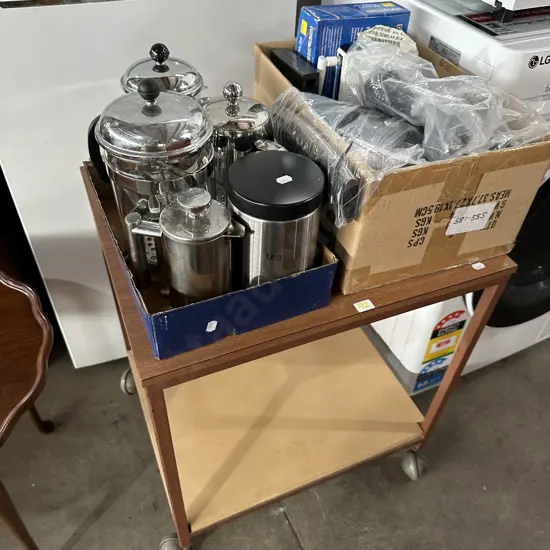 Electricals, rolling table and plungers
