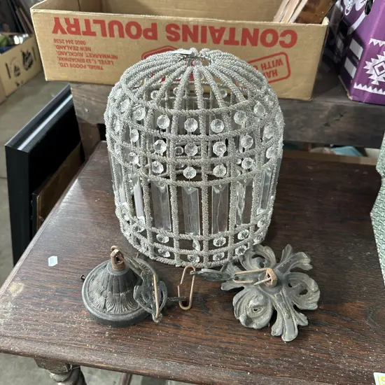 Birdcage light shade