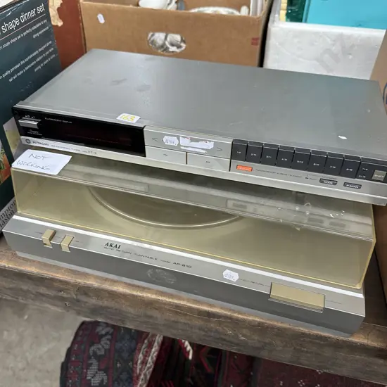 Working Tuner and Turntable not working