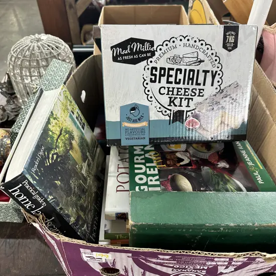 Books and cheese kit