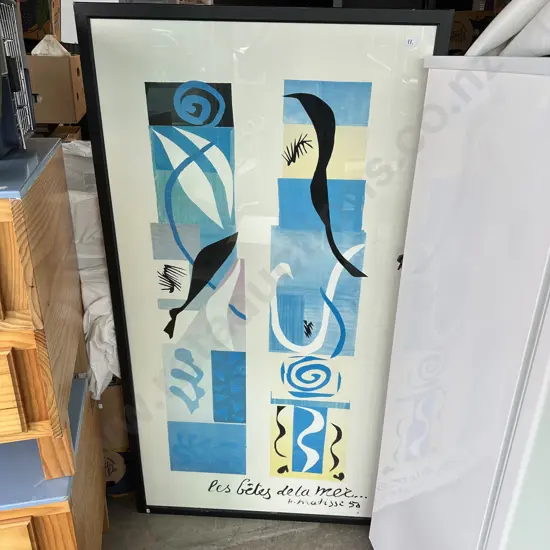 Large Matisse print