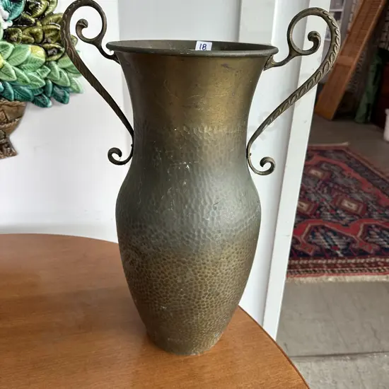 Large Brass urn 50cm