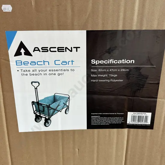 New beach cart