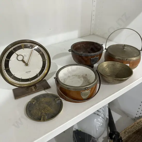 Clock and collectables