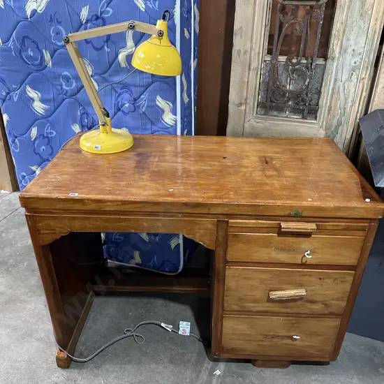 Old school wooden desk